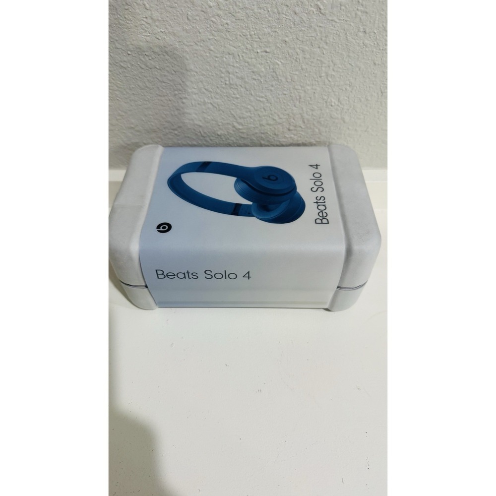 Beats Solo 4 Bluetooth Wireless On-Ear Headphones - Slate Blue - 50 Hrs Battery - Picture 5 of 5